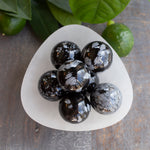 Snowflake Obsidian Sphere, 30mm