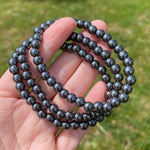 Hematite Bracelet, 6mm