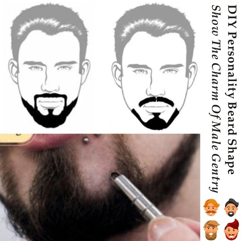 11pcs Set Mens Trendy Hairstyles Supervalu Hair Razor Pen