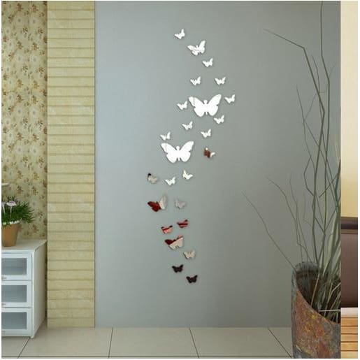 butterfly wall decor walmart