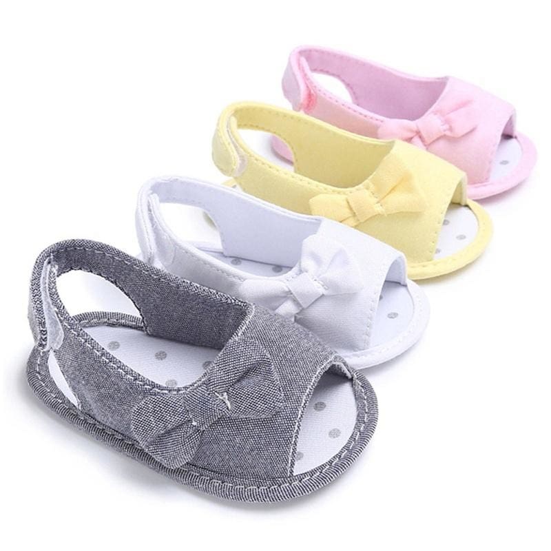 Beautiful Summer Girl Baby Bowknot Sandals Newborn Infant Casual