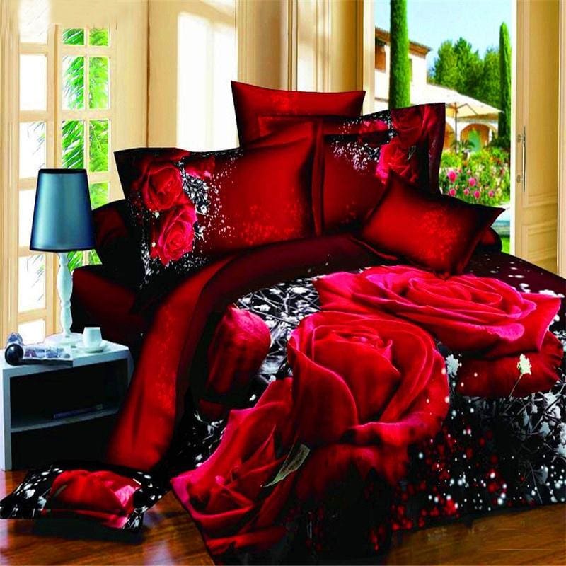 Duvet Cover Set 3d Oil Painting 2 3pcs Bedding Sets King Size