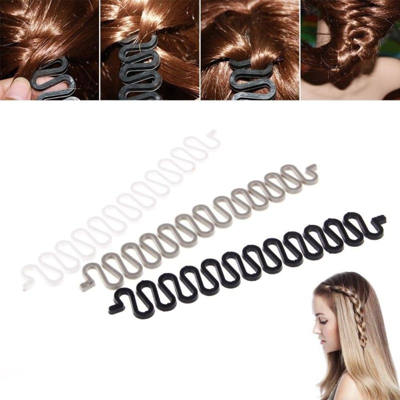 Fashion French Hair Braiding Tool Roller With Magic Hair Twist Styling Bun Maker Headband Hair Clip