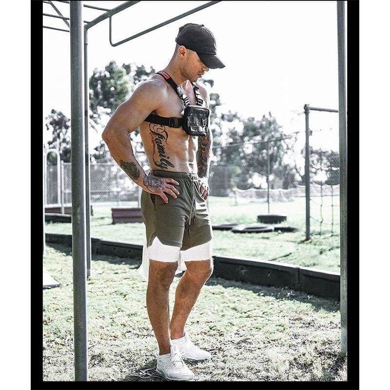 men's workout tights shorts