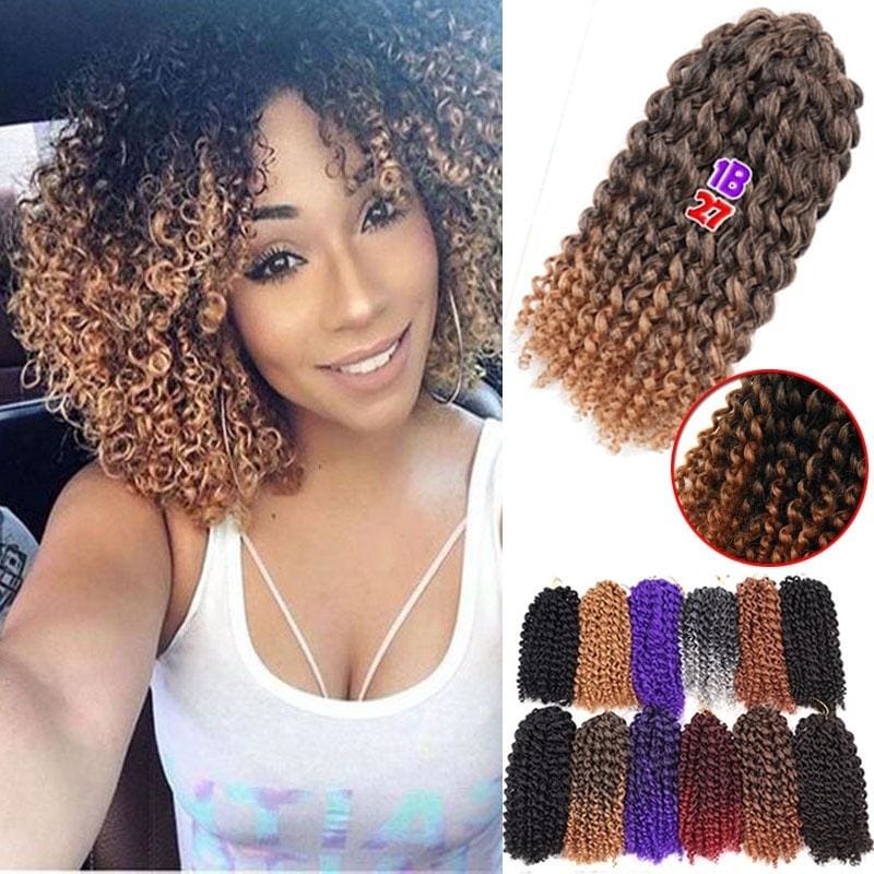 Hot Sales Curly Crochet Hair Braids Bohemian Braiding Hair