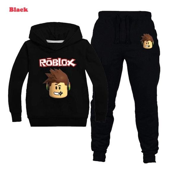 Roblox Boys Girls Jacket Kid Winter Warm Outerwear Children Hooded Coat Trousers - roblox emo jacket
