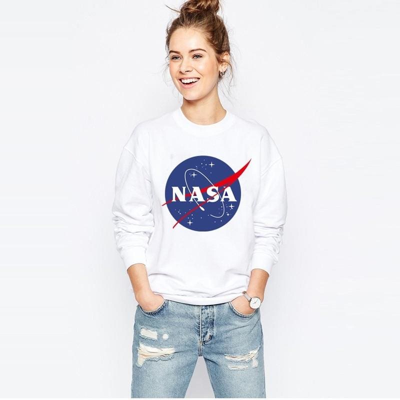 nasa jumper grey