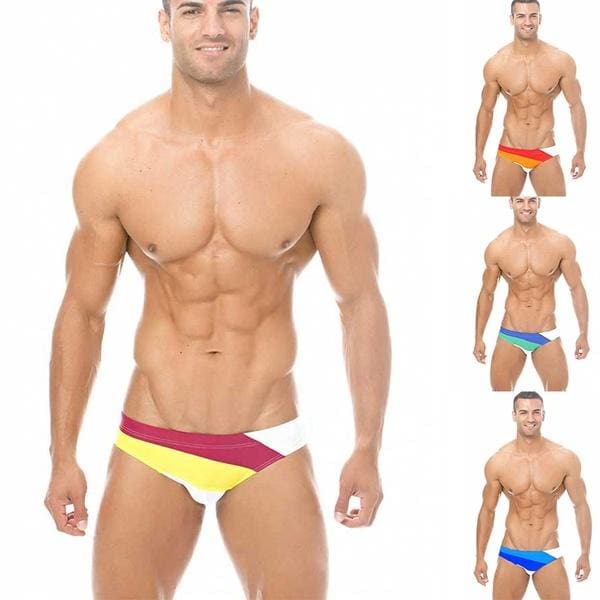 mens fashion swim briefs