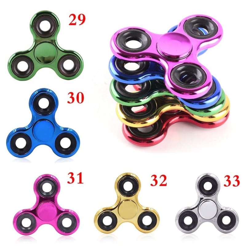 New Colorful Rainbow Spider Edc Fidget Spinner Metal Finger Toy
