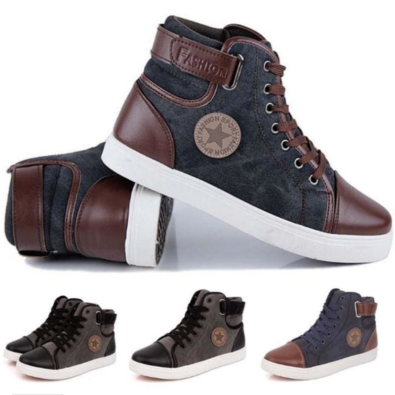 men's canvas fashion casual shoes