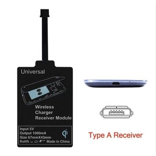 Universal Qi Wireless Charger Receiver Card Charger Module For