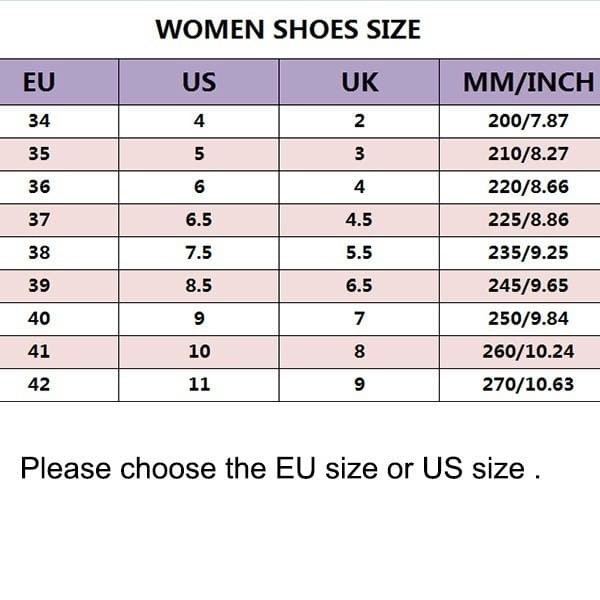 convert european shoe size 