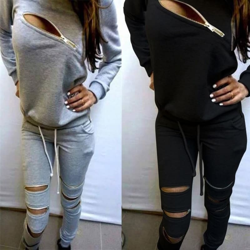 sweatpants outfits winter