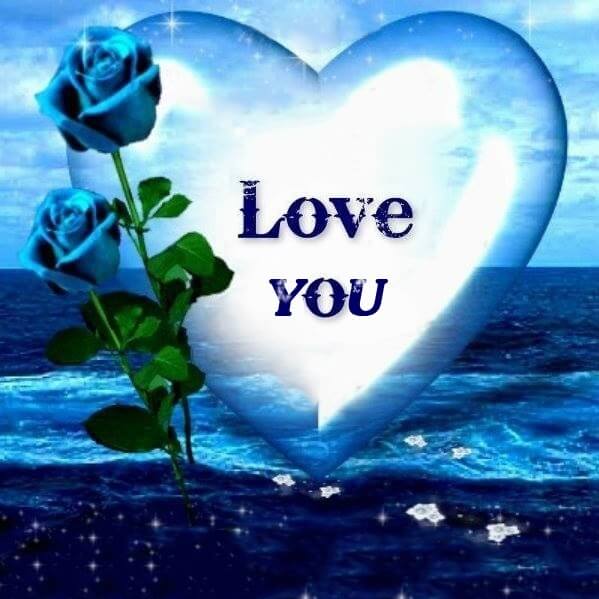 Blue Roses Love You Diamond Painting Kits Full Drill Oloee