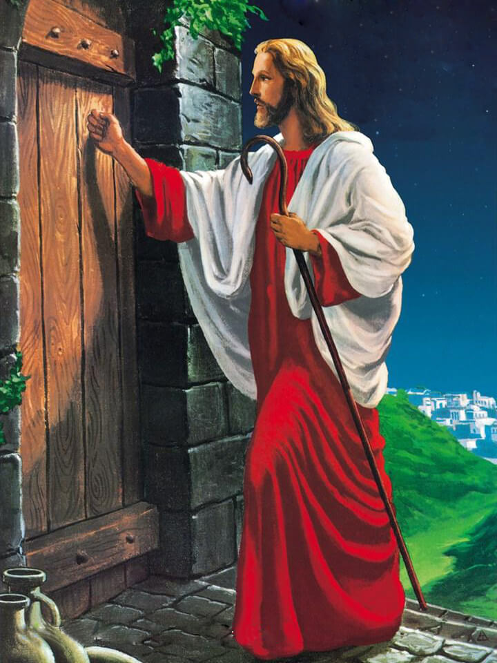 Jesus Knocking On Door | 5D Diamond Painting Kits | OLOEE