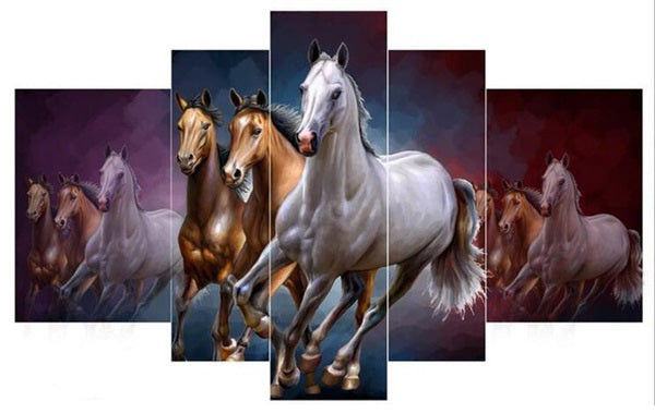 Running Horses Animal | 5D Diamond Painting Kits | OLOEE