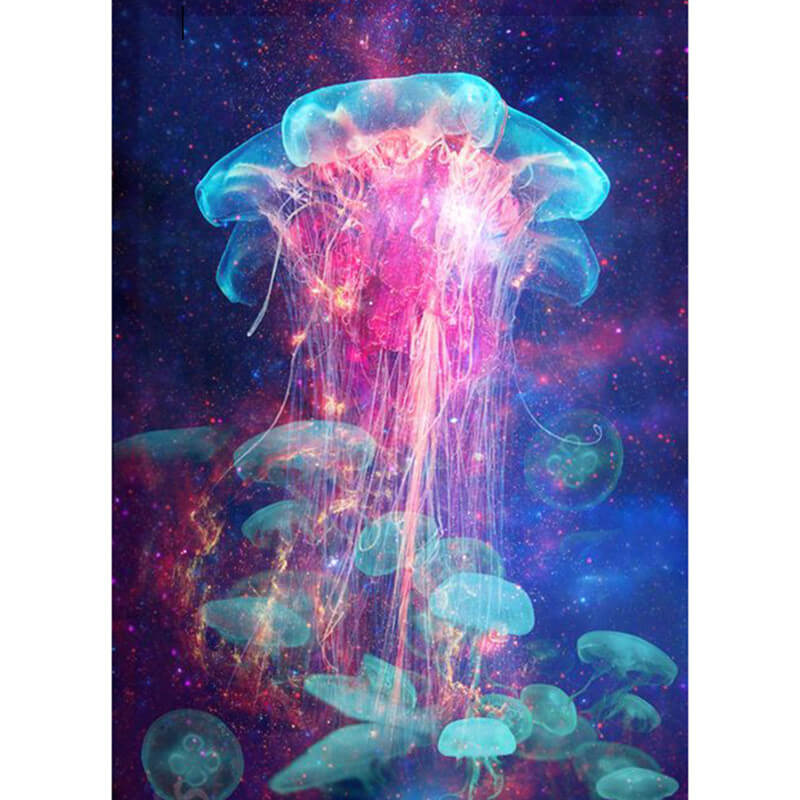 Sea Jellyfish Diamond Painting Kits Full Drill – OLOEE