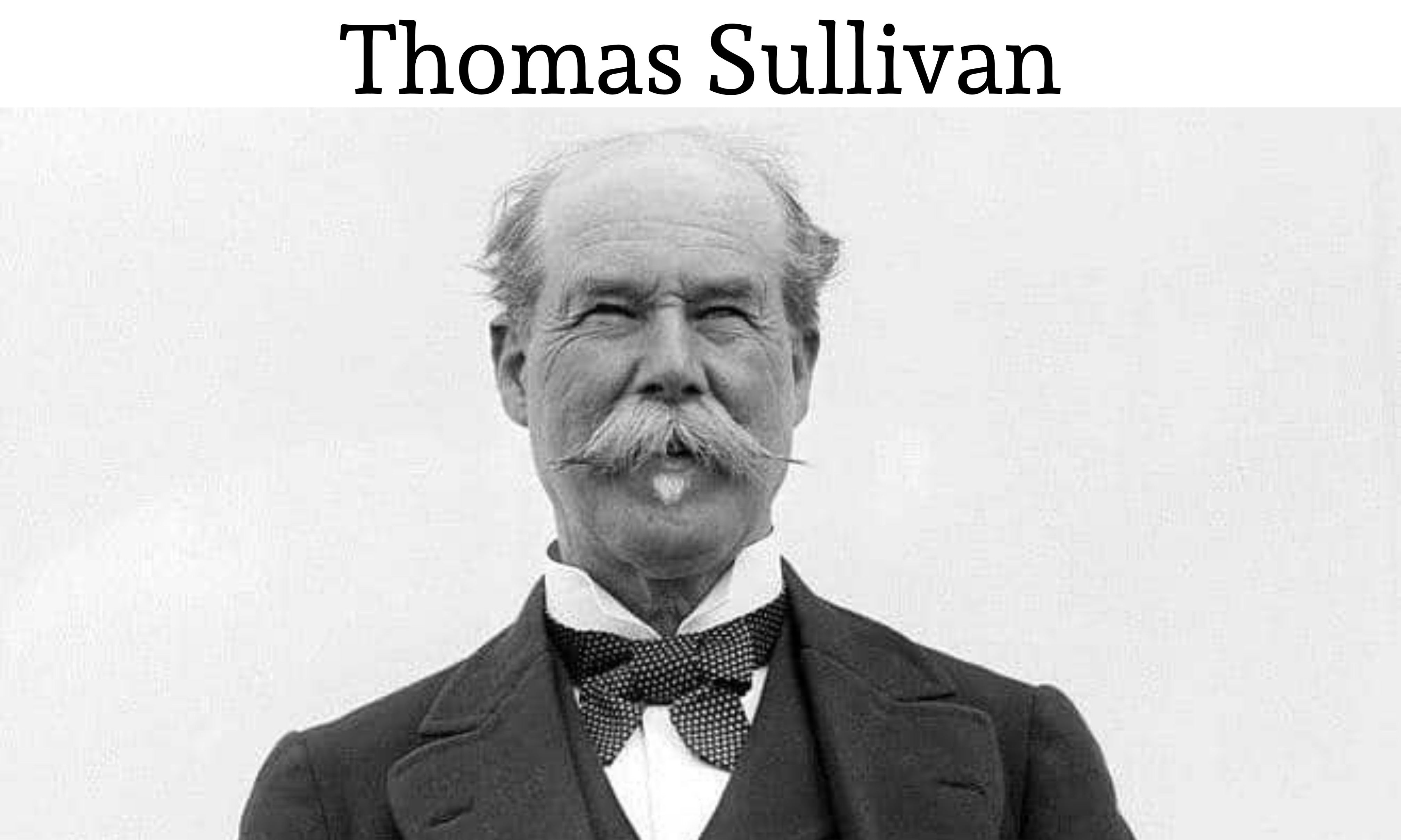 Thomas Sullivan, inventor of the tea bag