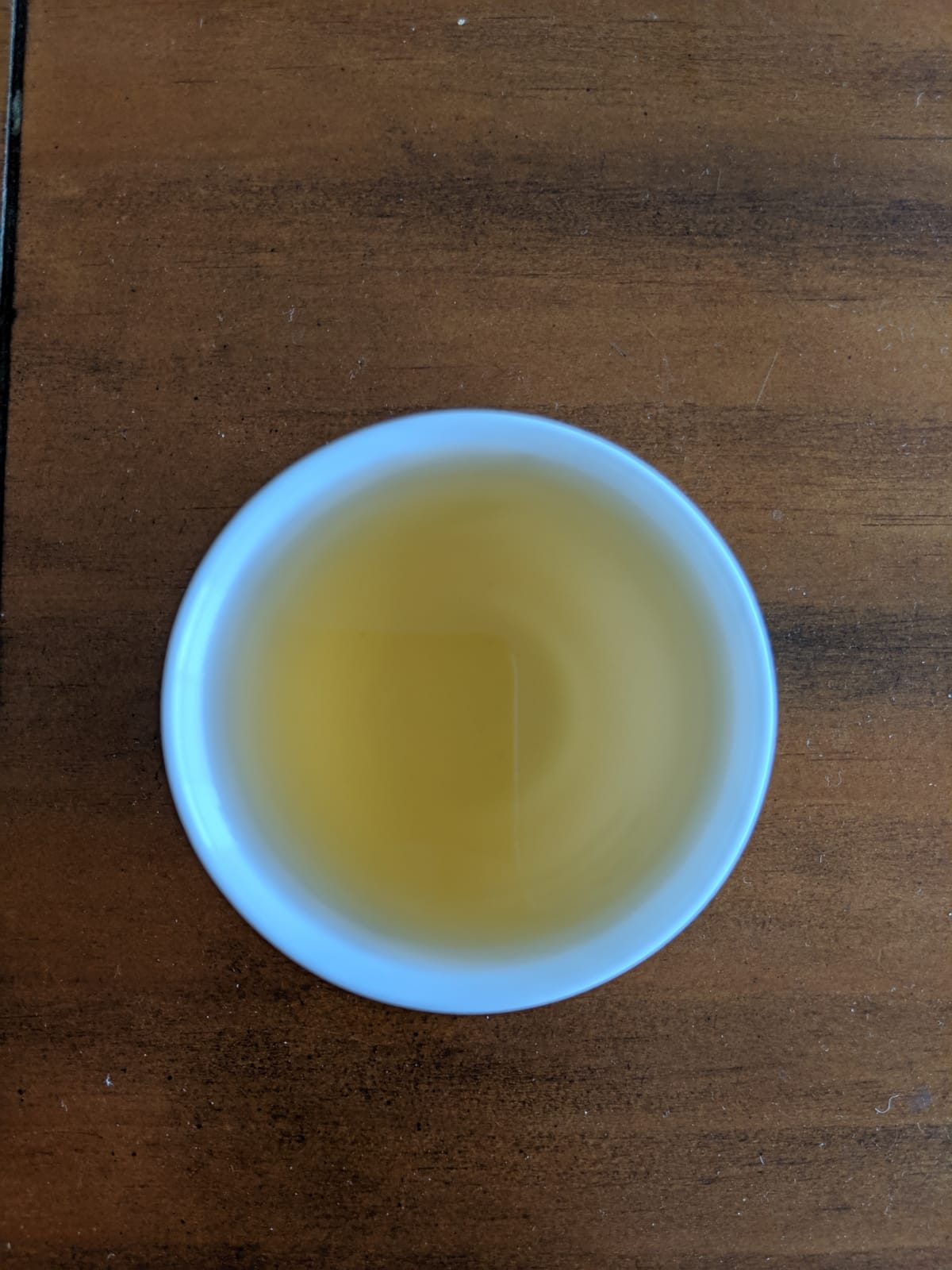 green tea in a cup