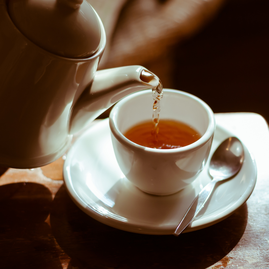 English breakfast tea cup