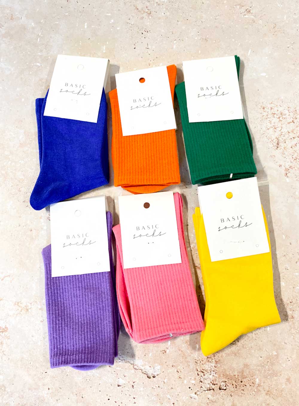 Olivia Crew Socks-BLUE