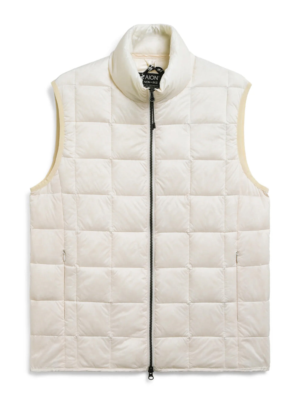 Image of TAION HI-NECK ZIP DOWN VEST