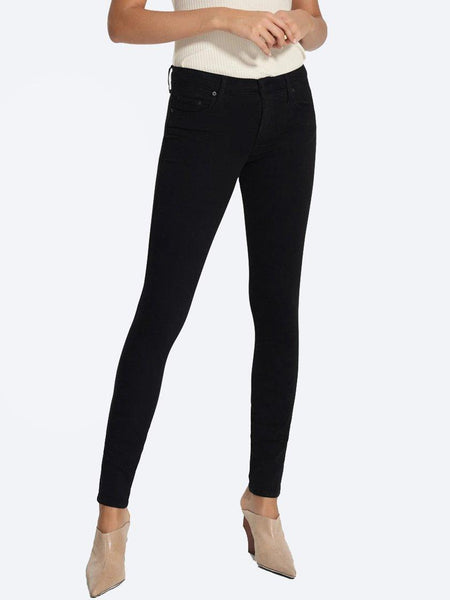 black slim bootcut jeans womens