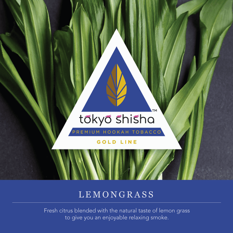 Tokyo Shisha Gold Line Lemongrass - Tokyo Shisha