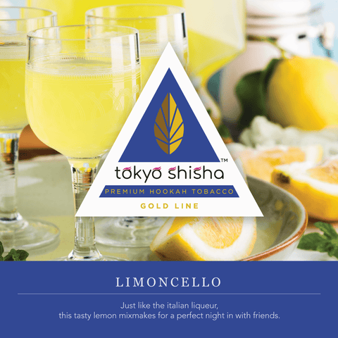 Tokyo Shisha Gold Line Limoncello - Tokyo Shisha