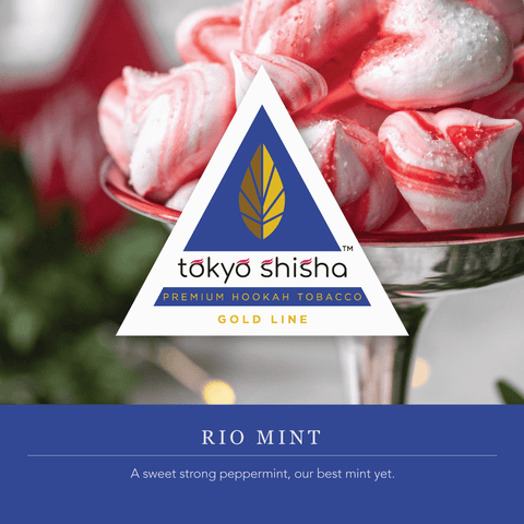 Tokyo Shisha Gold Line Rio Mint - Tokyo Shisha