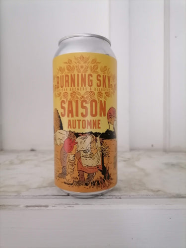 Burning Sky Saison Automne 4.2% (440ml can) - waterintobeer