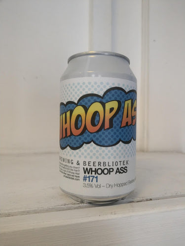 Beerbliotek Whoop Ass 3.5% (330ml can) - waterintobeer