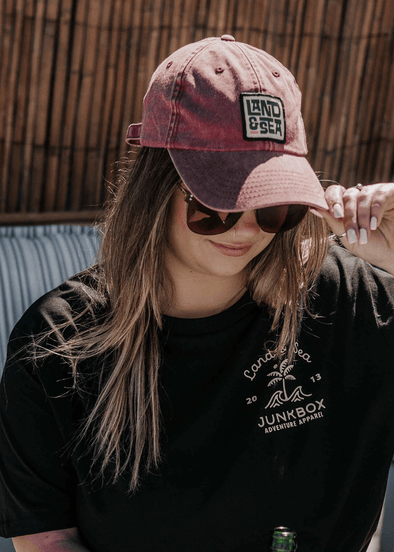 Land & Sea Vintage Black Baseball Cap – Junkbox Apparel