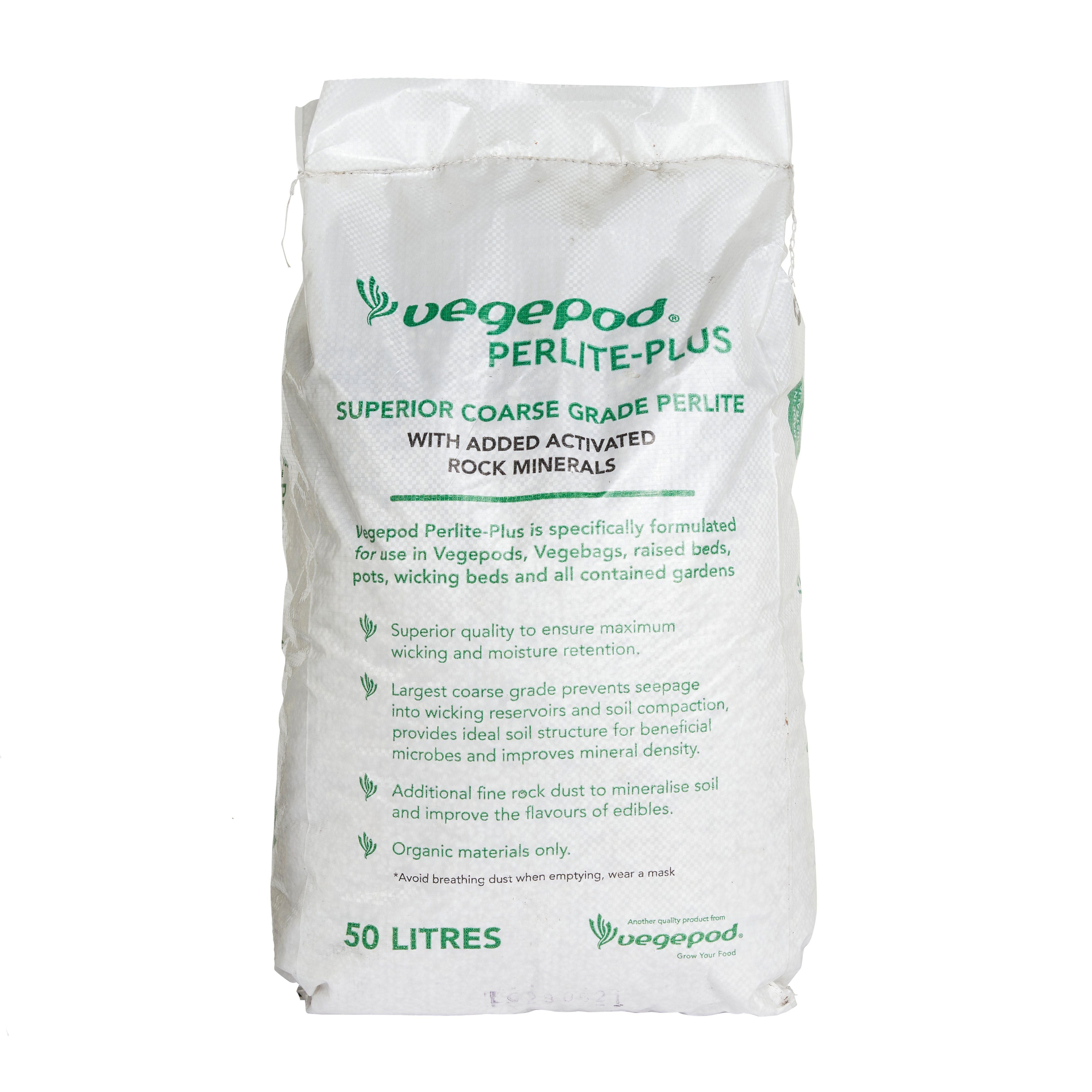 Vegepod Perlite-Plus 50L - Vegepod NZ product image