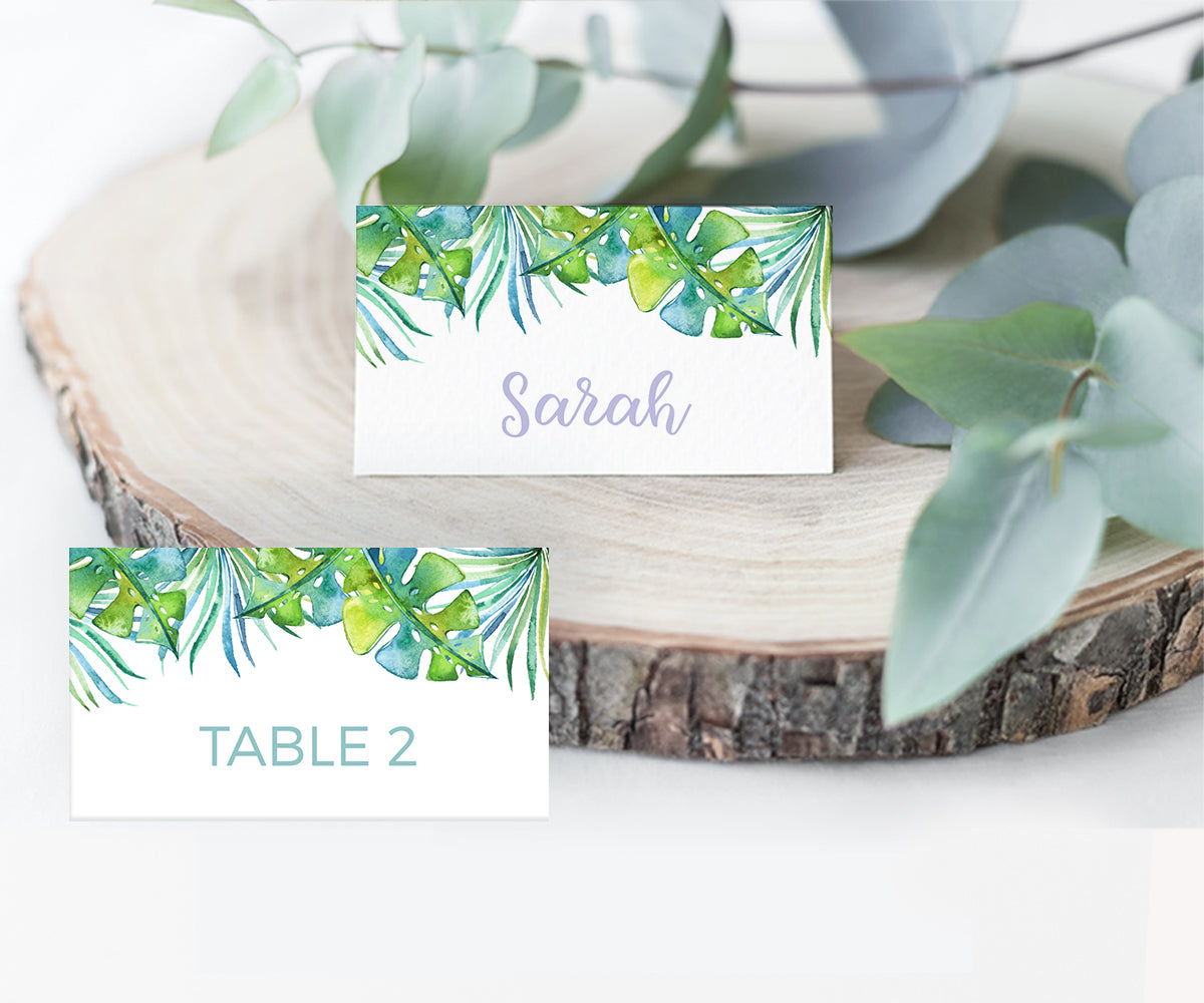 place card labels