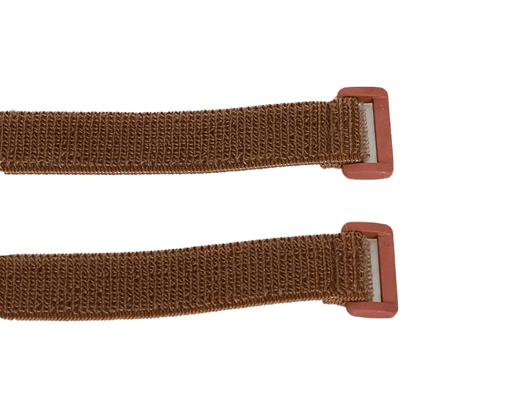 yellow adjustable elastic shaolin monk leg straps