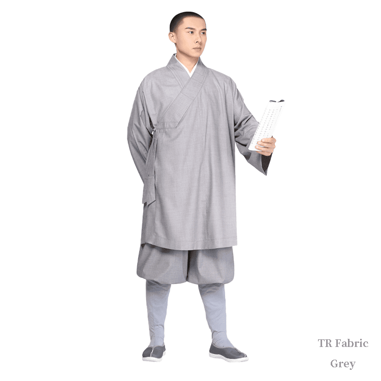 Kung Fu Uniform: Shaolin Monk Arhat Robe&Pants