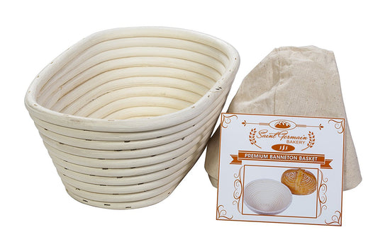 Oval Banneton Brotform Baking Supplies Bread Fermentation Baskets