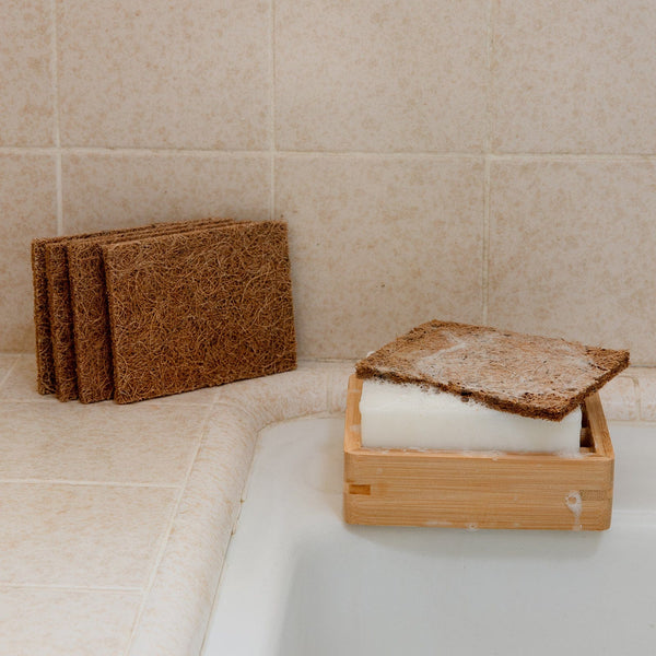 Biodegradable Kitchen Sponges - Zero Waste Sponges, 100% Wood Pulp –