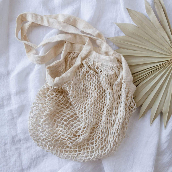 Organic Cotton Mesh Produce Bag - Zero Waste Net Bag - Eco Bags