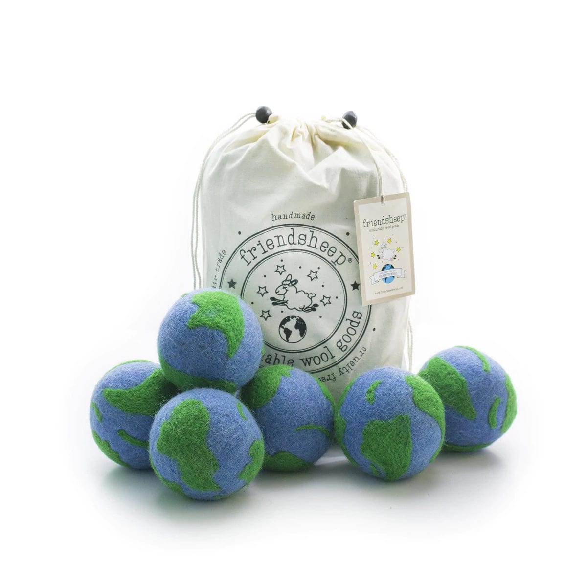 Wool Dryer Ball Bundle - Zero Waste Laundry, Plastic Free