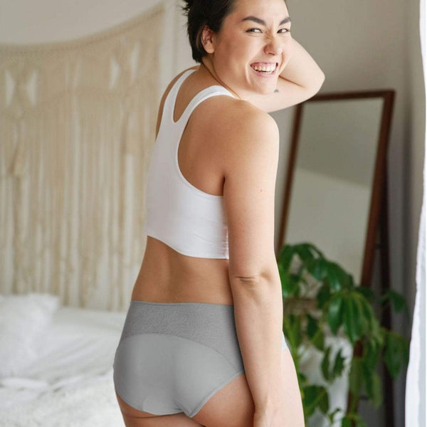 Saalt Mesh Bikini Period Underwear: Reusable, Absorbent, & Leakproof