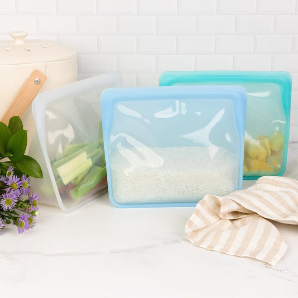 Stasher Reusable Silicone Sandwich Storage Bag  Eco-Friendly Product –  Annie's Blue Ribbon General Store