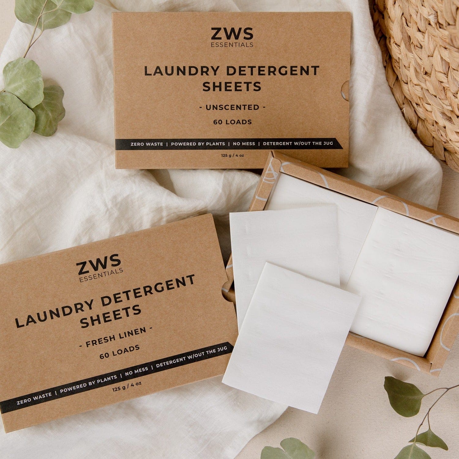 Laundry Detergent Sheets - Zero Waste Laundry Sheets - 60 Loads –  ZeroWasteStore.com