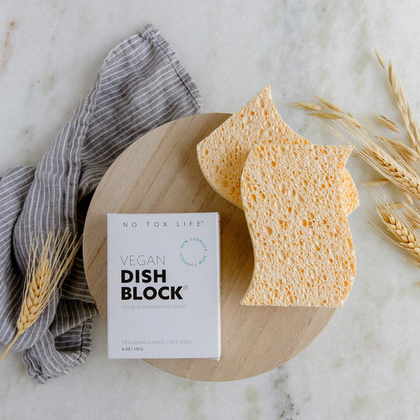 Eco Friendly Dish Scrubber | Coconut Dish Scour Pads | Free The Ocean