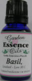 Basil essntial oil used for
                              depression, germs allergies by garden
                              essence oils for aromatherapy.