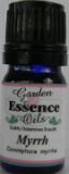 myrrh essential oil by garden
                                essence oils