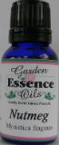 Nutmeg essential oil by
                                        garden essence oils