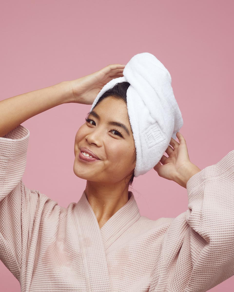 HairLust Bamboo Turban Hair Towel