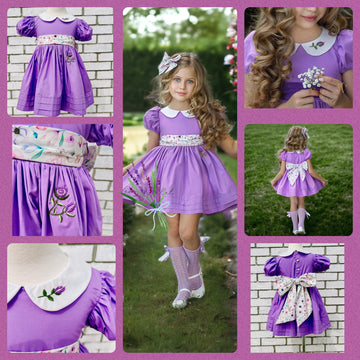 Lavender Blooms Dress